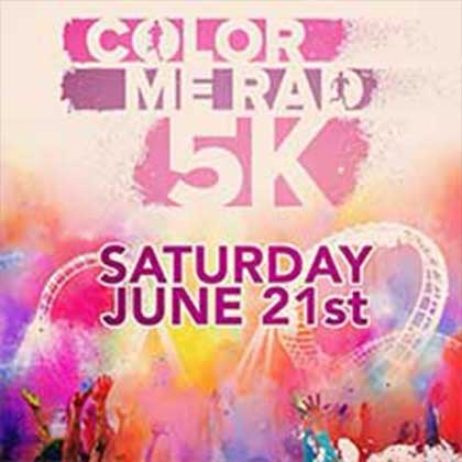 Color Me Rad at Darien Lake